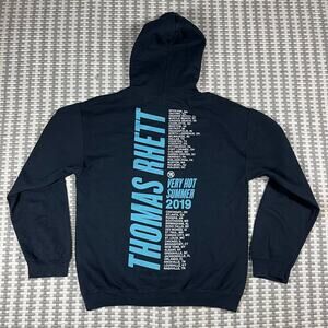 Thomas‎ Rhett Sweatshirt Hoodie Mens M Black VHS19 Summer Tour Country Music